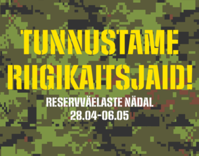 <b>28.04–6.05 on reservväelased koos peredega</b><br>oodatud Tallinna Linnamuuseumi filiaalidesse tasuta!