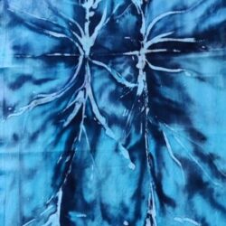 Estonian Winter-Painting on Fabric