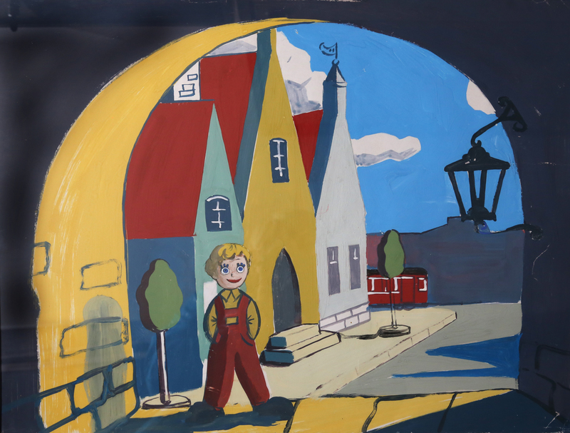 Rein Raamatu kavand nukufilmile "Peetrikese unenägu" (1963) TLM10053 G1302 Rein Raamatu kavand nukufilmile "Peetrikese unenägu" (1963) TLM10053 G1302